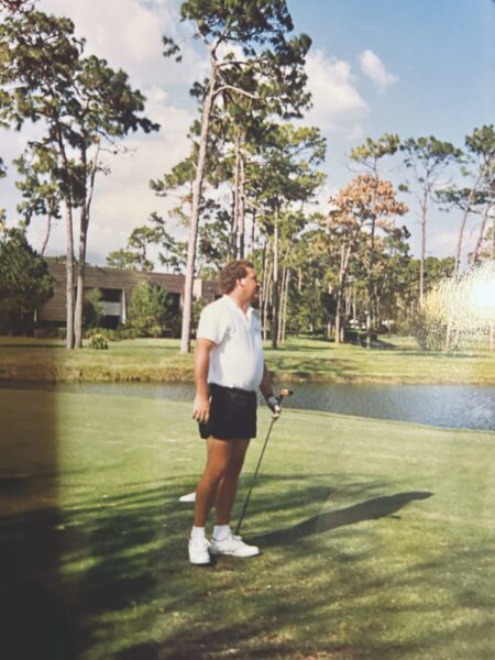 John Turner golfing somewhere